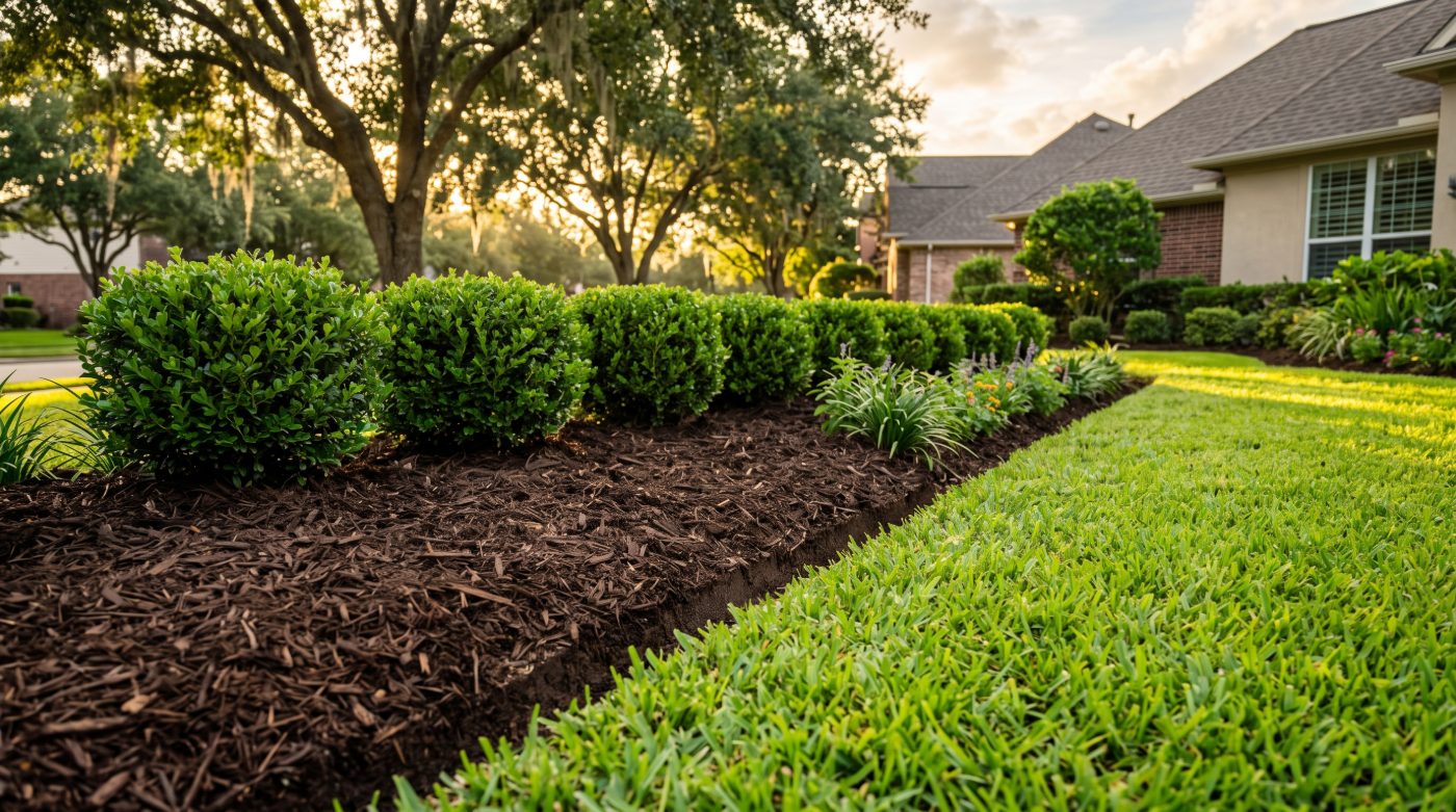 Mulching & Bed Work by Lawn Care Bros